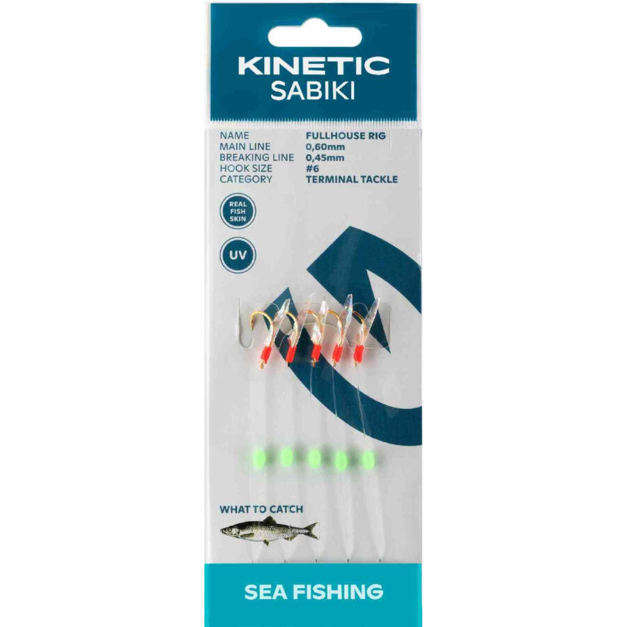 Kinetic Sabiki Fullhouse - Fishskin