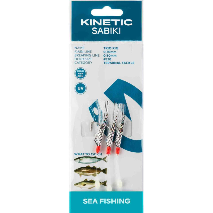 Kinetic Sabiki Trio - Size 2/0