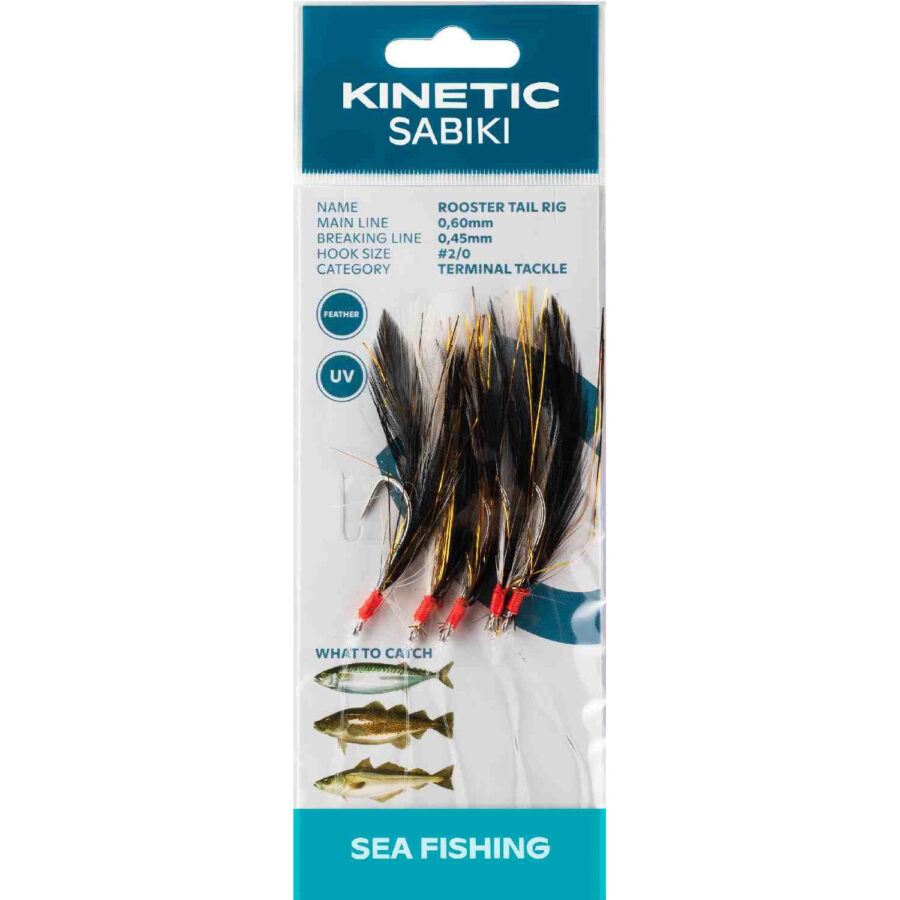 Kinetic Sabiki Rooster Tail - Size 2/0