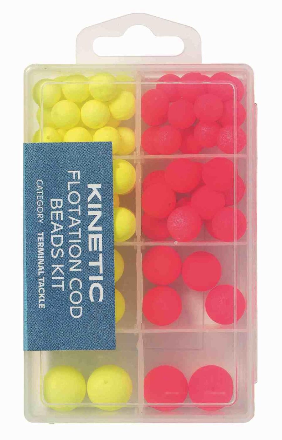 Kinetic Flotation Cod Beads Kit 72Pcs