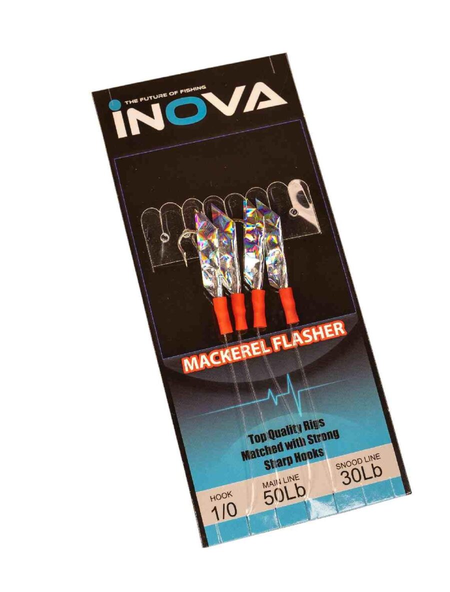 Inova Mackerel Flasher Trace 4 Hook