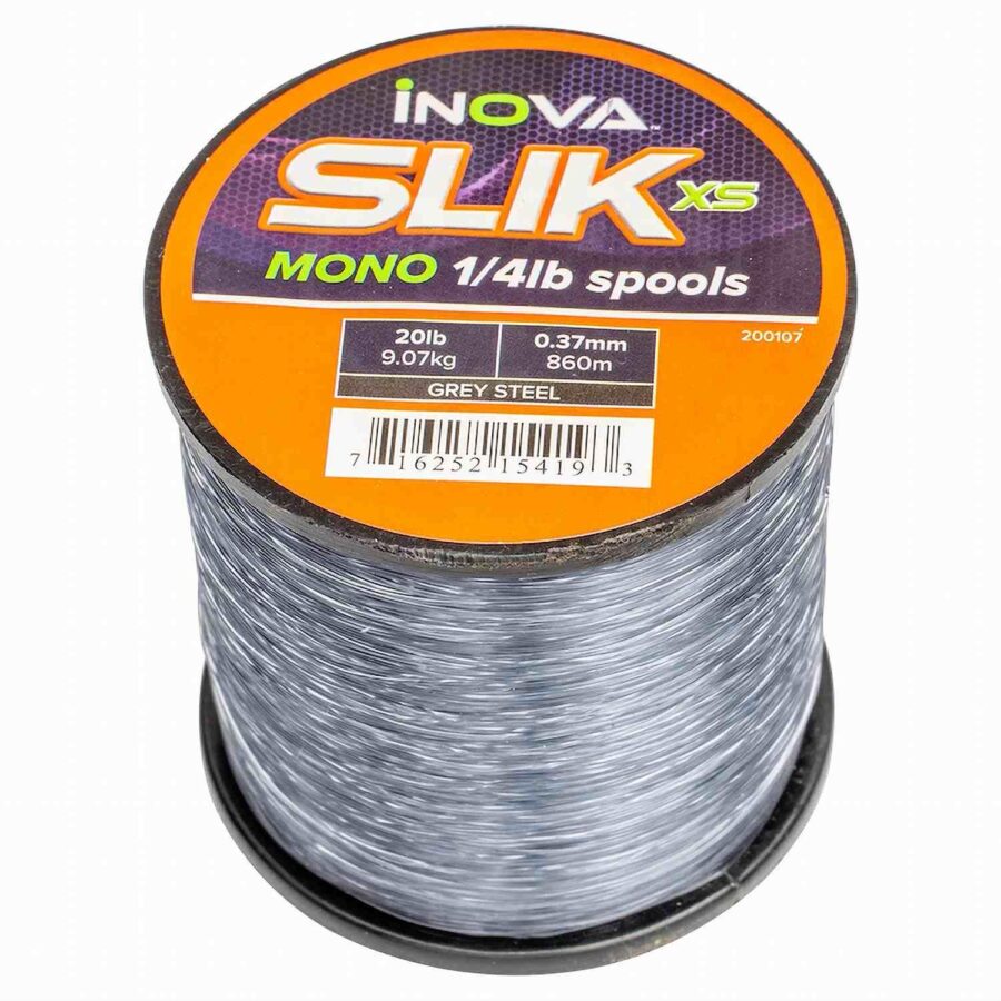 Inova Slik Mono 4oz Spool - Grey Steel