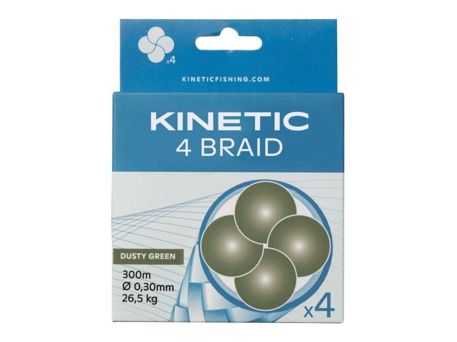 Kinetic 4 Braid Dusty Green 300M