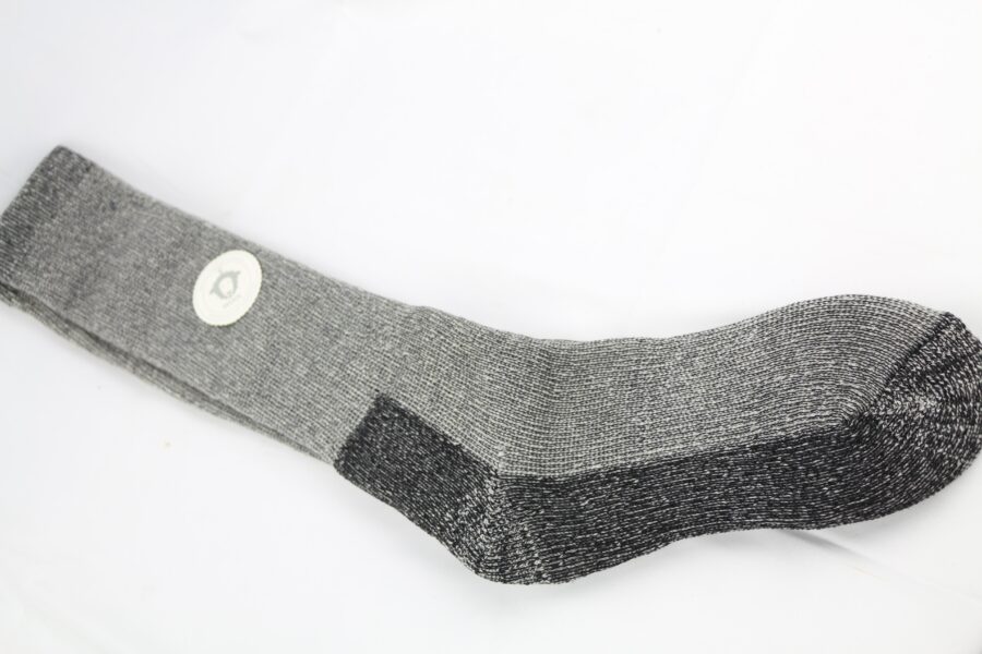 Kinetic Wool Socks Long Light Grey