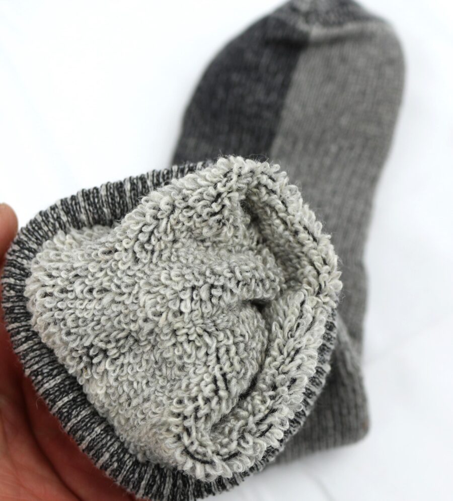 Kinetic Wool Sock Light Grey - Image 3