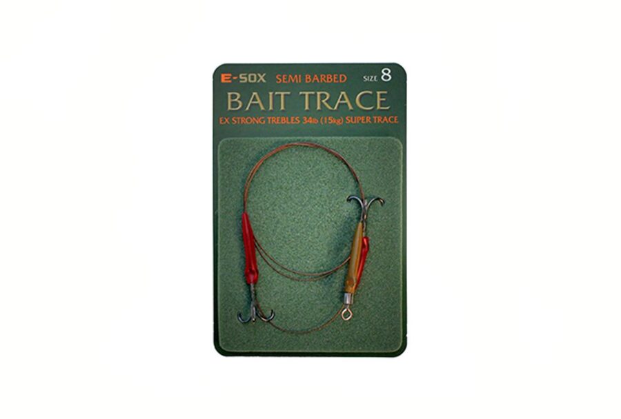 E-Sox Semi Barbed Bait Trace Size 8