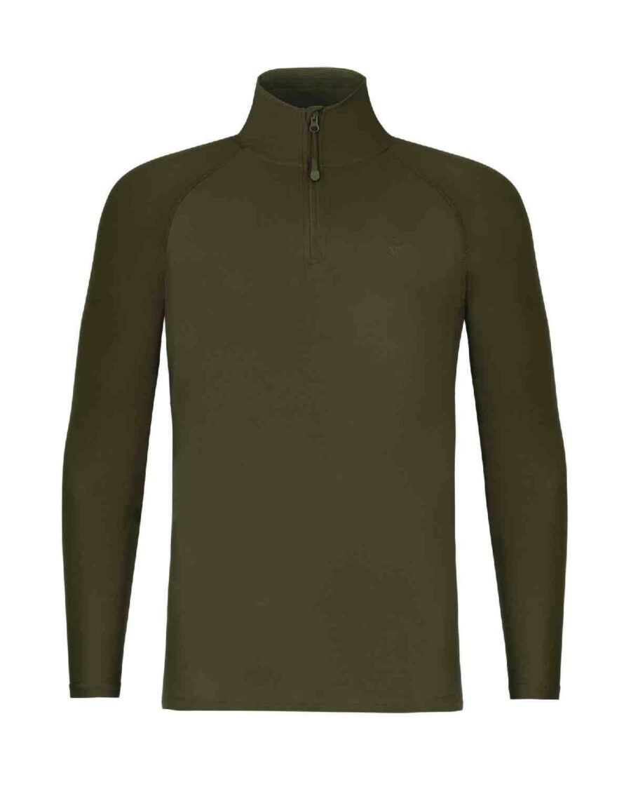 Korda Kool UPF Zip Jersey - Dark Olive