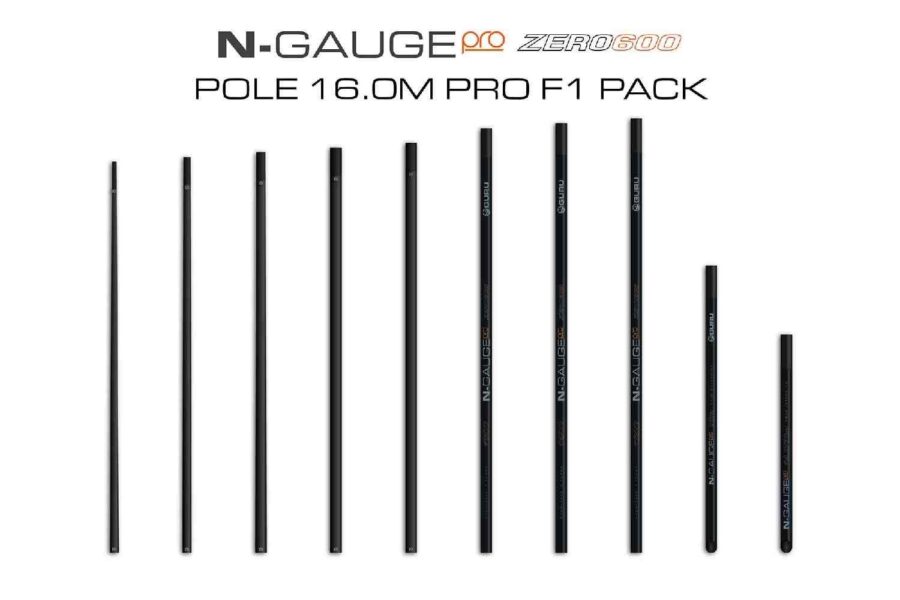 Guru N-Gauge Pro Pole 16.0m Pro F1 Pack