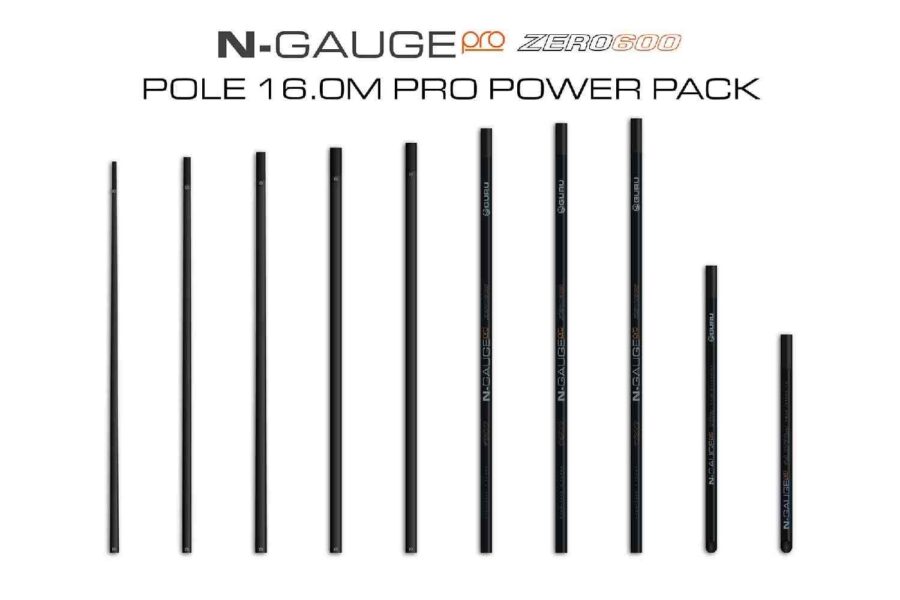 Guru N-Gauge Pro Pole 16.0m Pro Power Pack