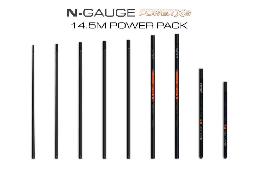 Guru N-Gauge XS Pole 14.5m Power Pack