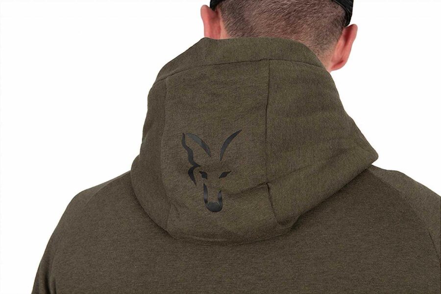 Fox Collection LW Hoody - Green / Black - Image 10