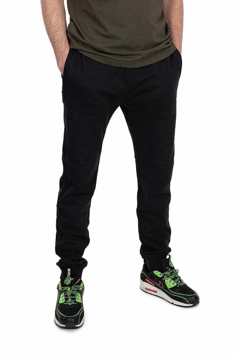 Fox Collection LW Jogger - Black / Orange - Image 2