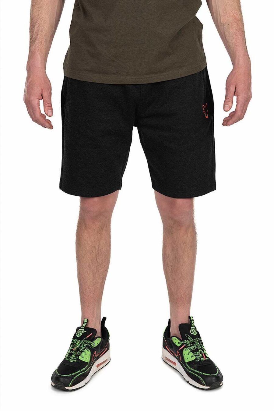 Fox Collection LW Jogger Short - Black / Orange