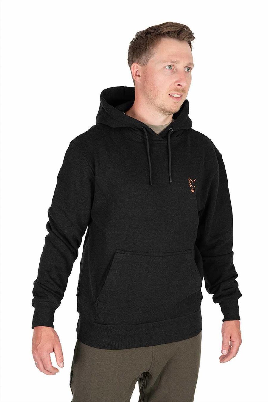 Fox Collection Hoody - Black / Orange - Image 2