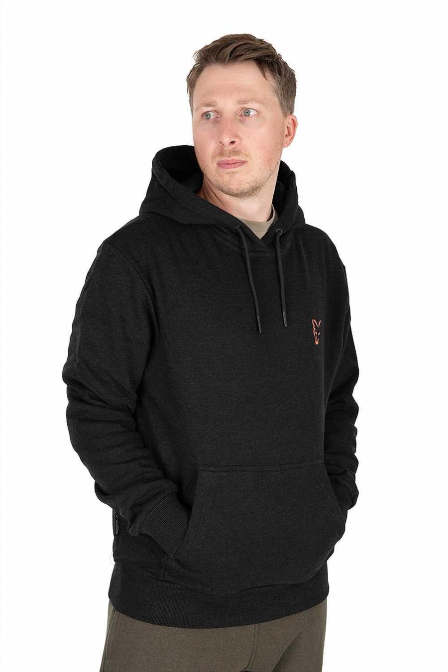 Fox Collection Hoody - Black / Orange - Image 3