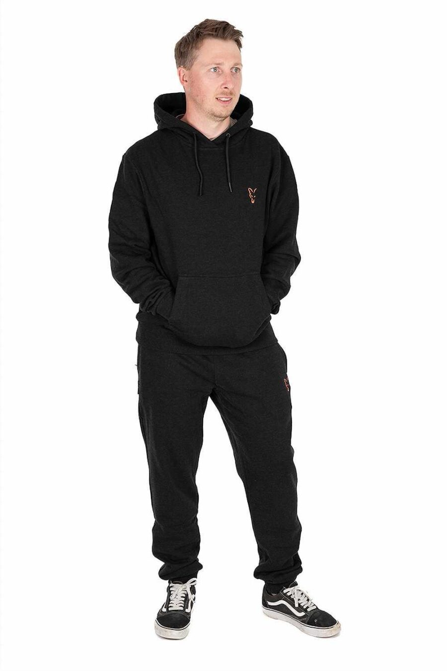 Fox Collection Hoody - Black / Orange - Image 4