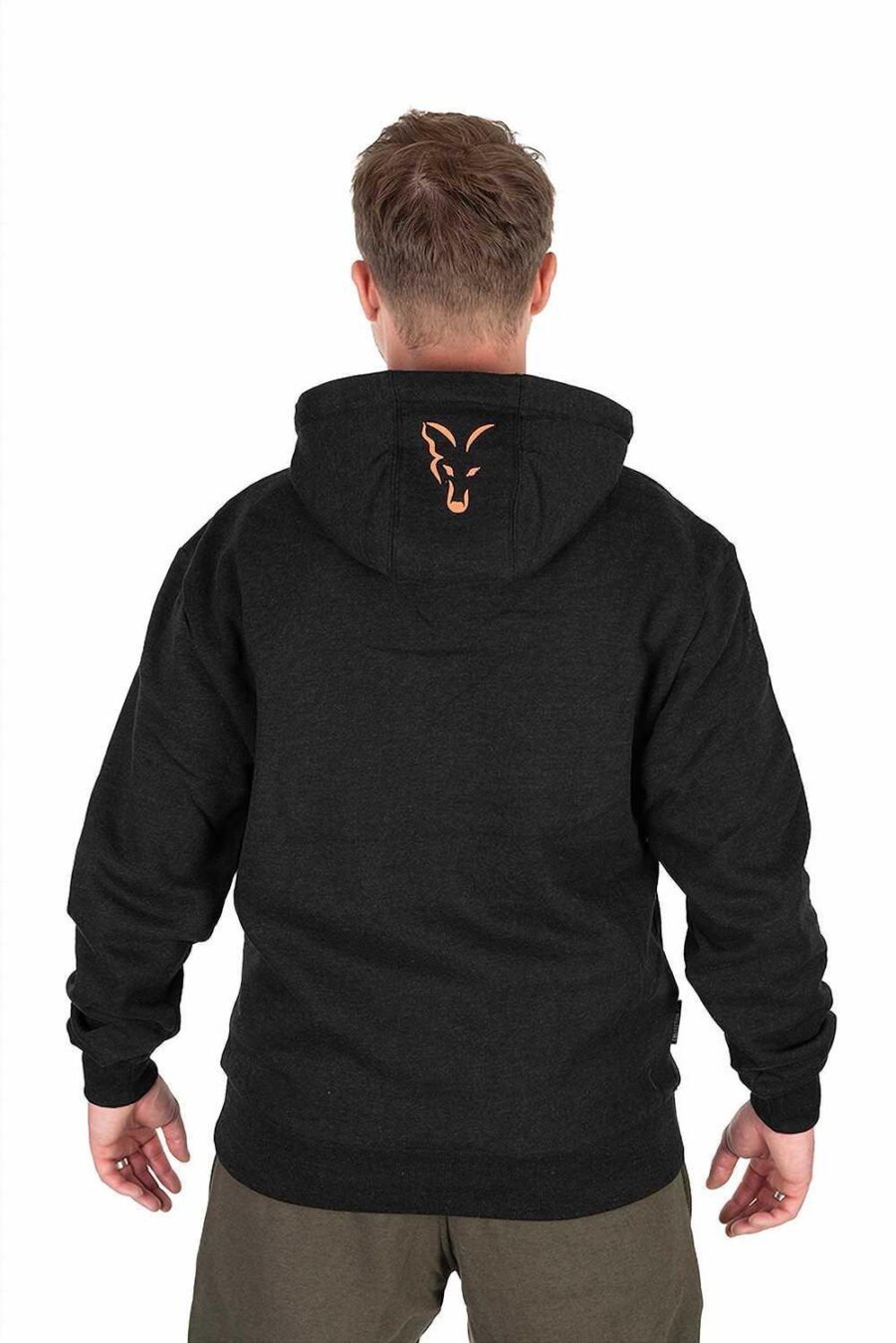 Fox Collection Hoody - Black / Orange - Image 6