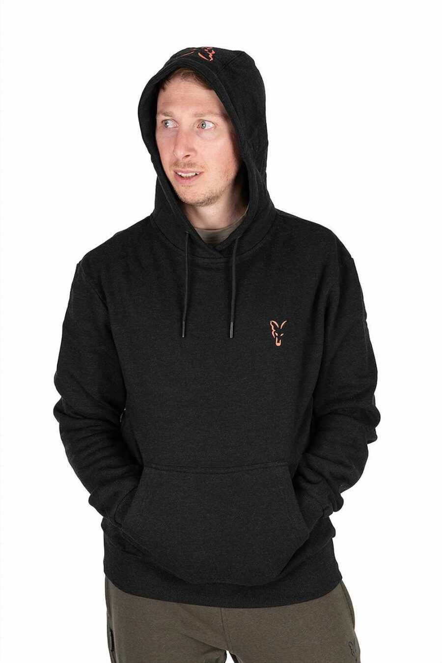 Fox Collection Hoody - Black / Orange - Image 7