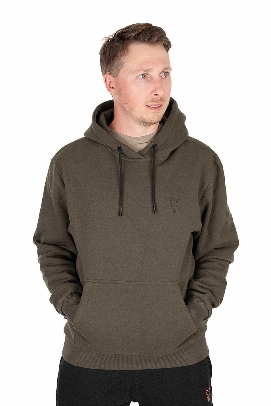 Fox Collection Hoody - Green / Black - Image 3