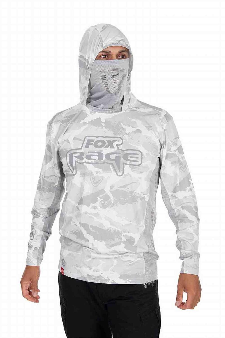 Fox Rage UV Hooded Light Camo Top - Image 3