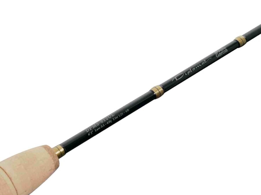 Abu Garcia Diplomat DMPS Solid Spinning Rod 6'1" 0.5-4g 2Sec - Image 2