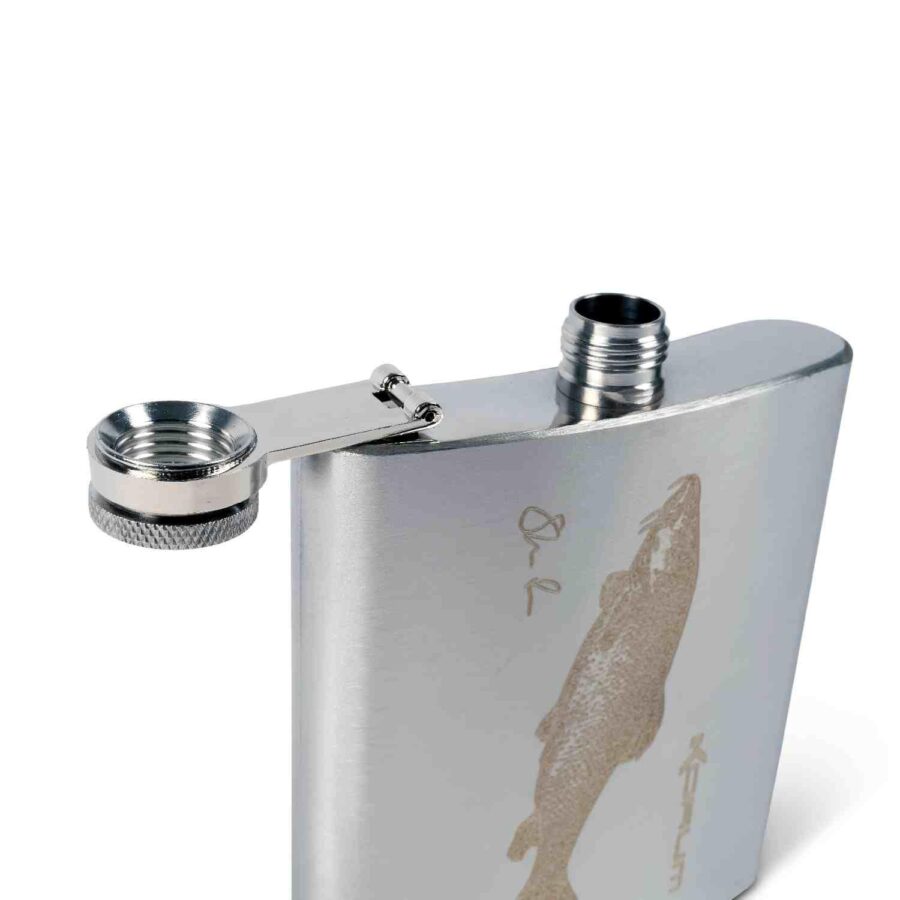 Korum Classic Hip Flask Barbel 7oz - Image 5