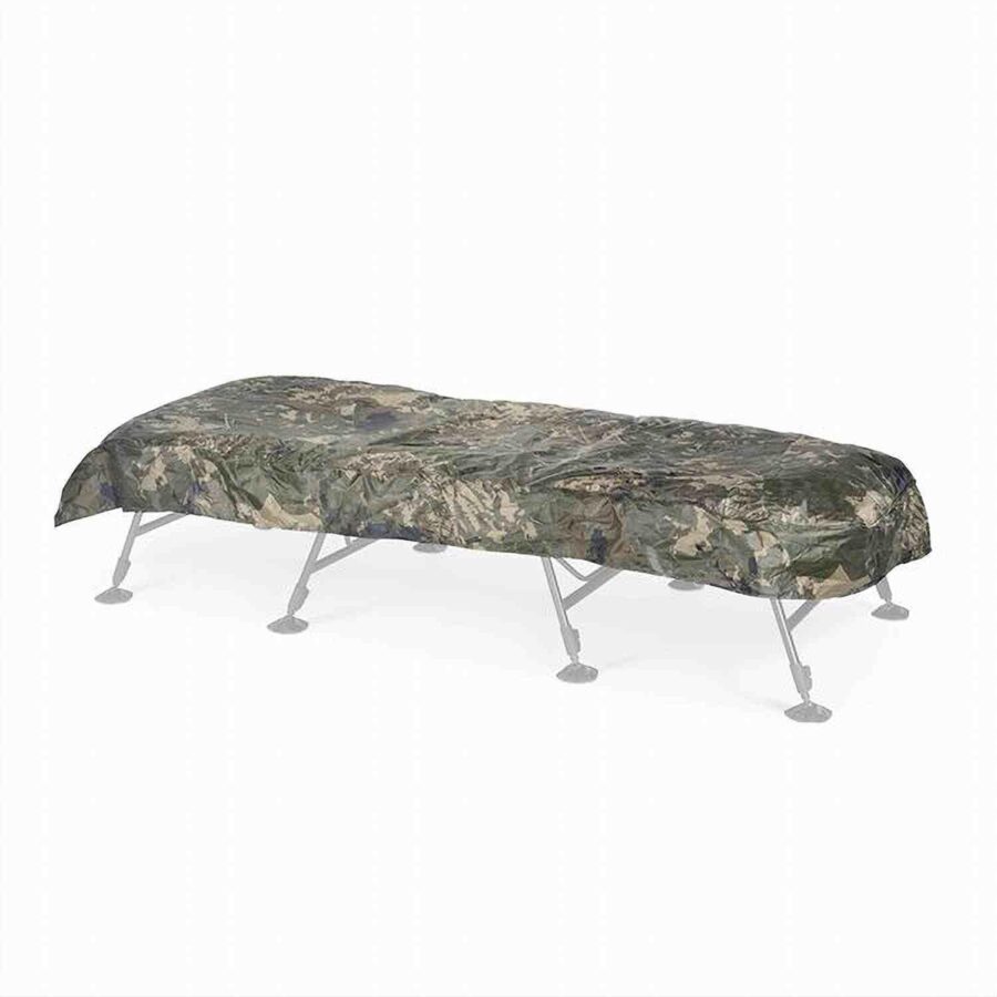 Nash Indulgence Waterproof Bedchair Cover Camo Wide