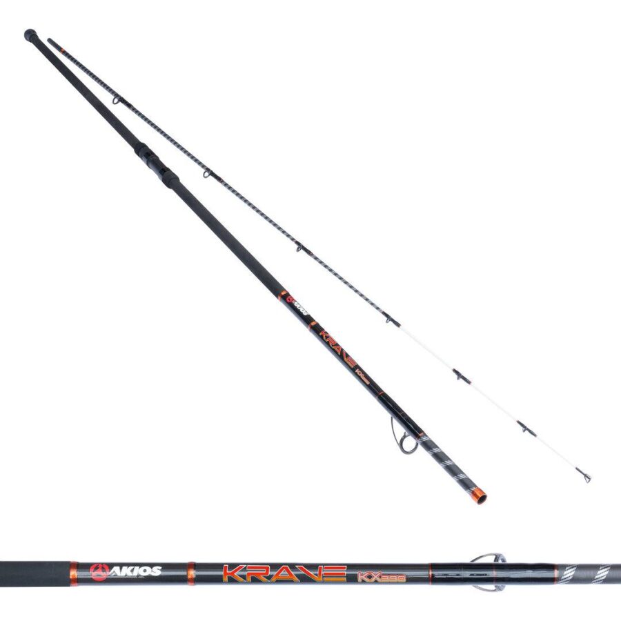 AKIOS KRAVE 390 13ft 2 Piece Rod