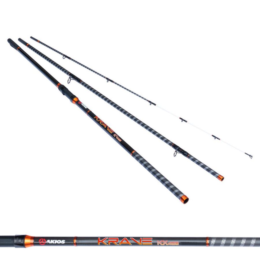 AKIOS KRAVE 420 14ft 3 Piece Rod