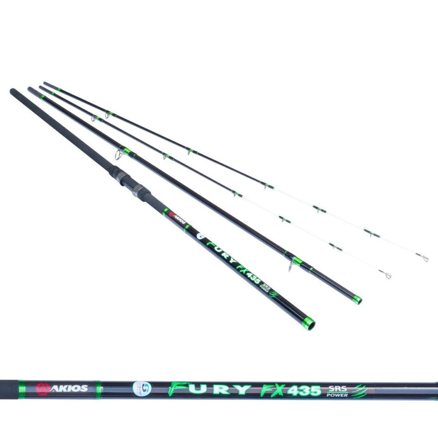 AKIOS Fury FX435 SRS TT Twin Tip Rod