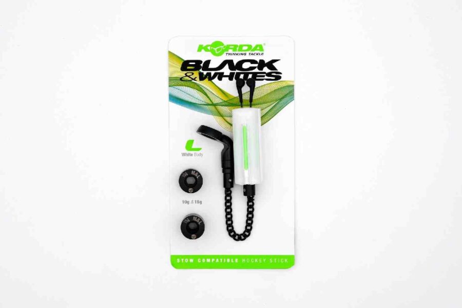 Korda Black & White Bobbin - White