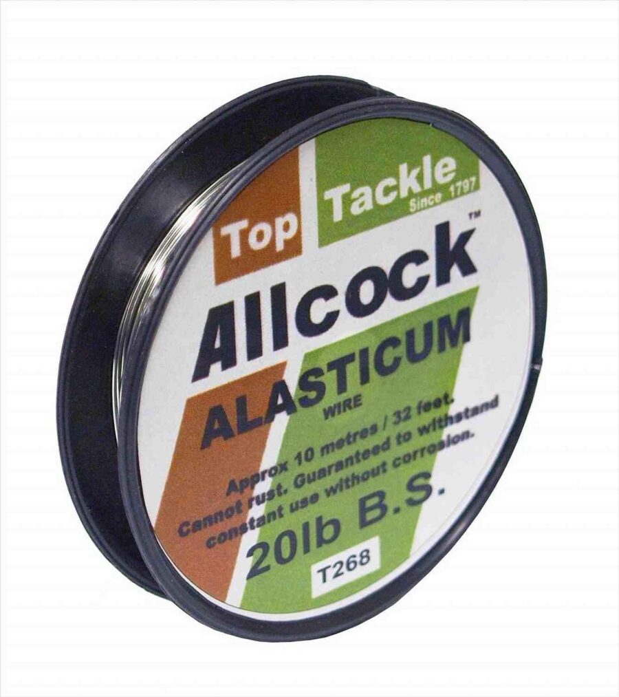 Allcock Alasticum Non-Cabled 20lb x 10m