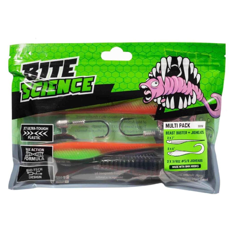 Bite Science Beast Buster and Jigheads Multipack Pkt7