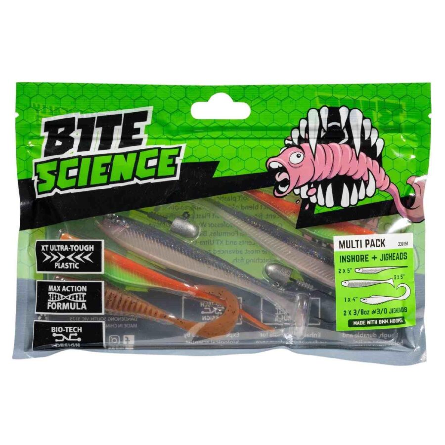 Bite Science Inshore and Jigheads Multipack Pkt7