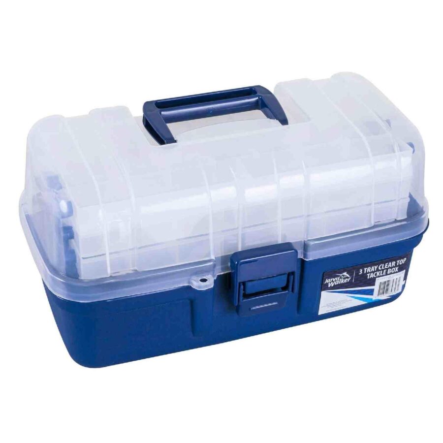 Jarvis Walker 3 Tray Cantilever Tackle Box