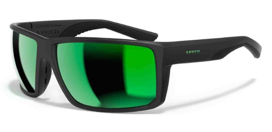 Leech Hawk PA-CL Earth Sunglasses - Copper Green