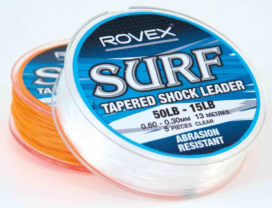 Rovex Tapered Shock Leader 13M 70-18lb Orange