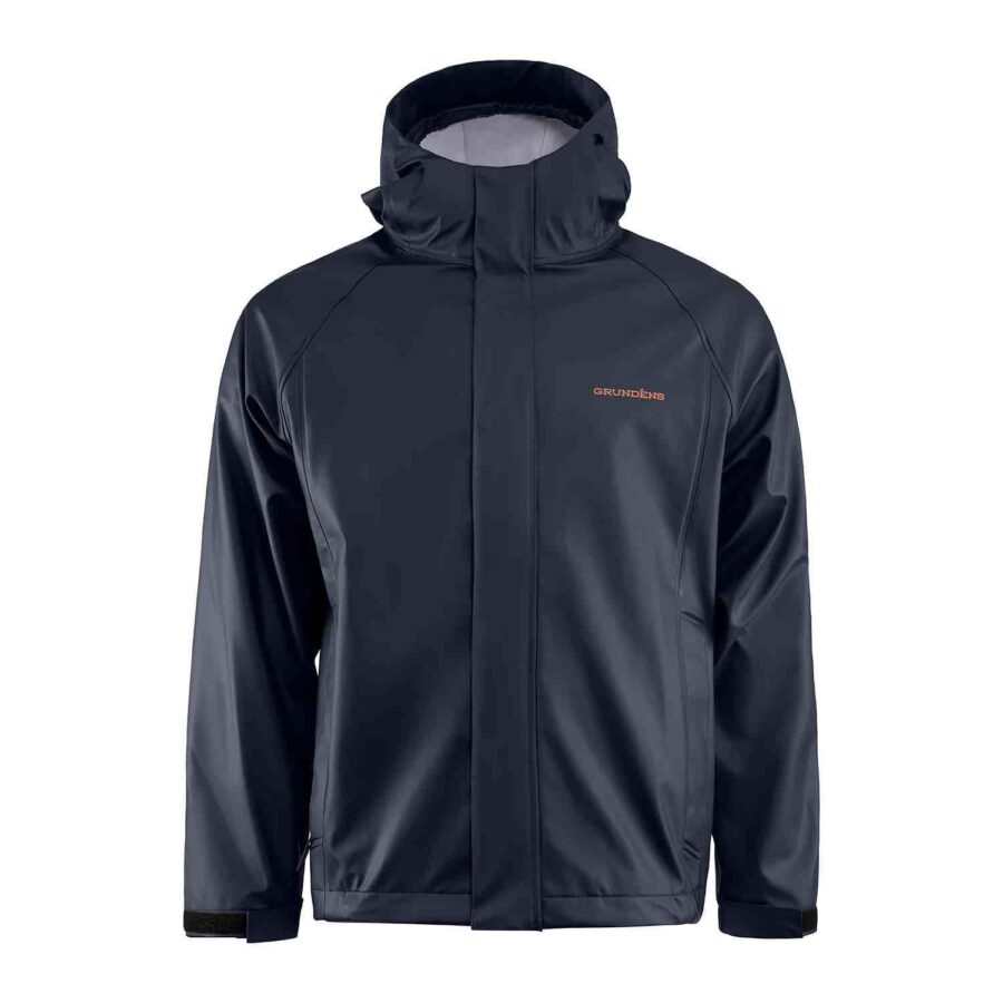 Grundens Neptune Hooded Jacket - Black