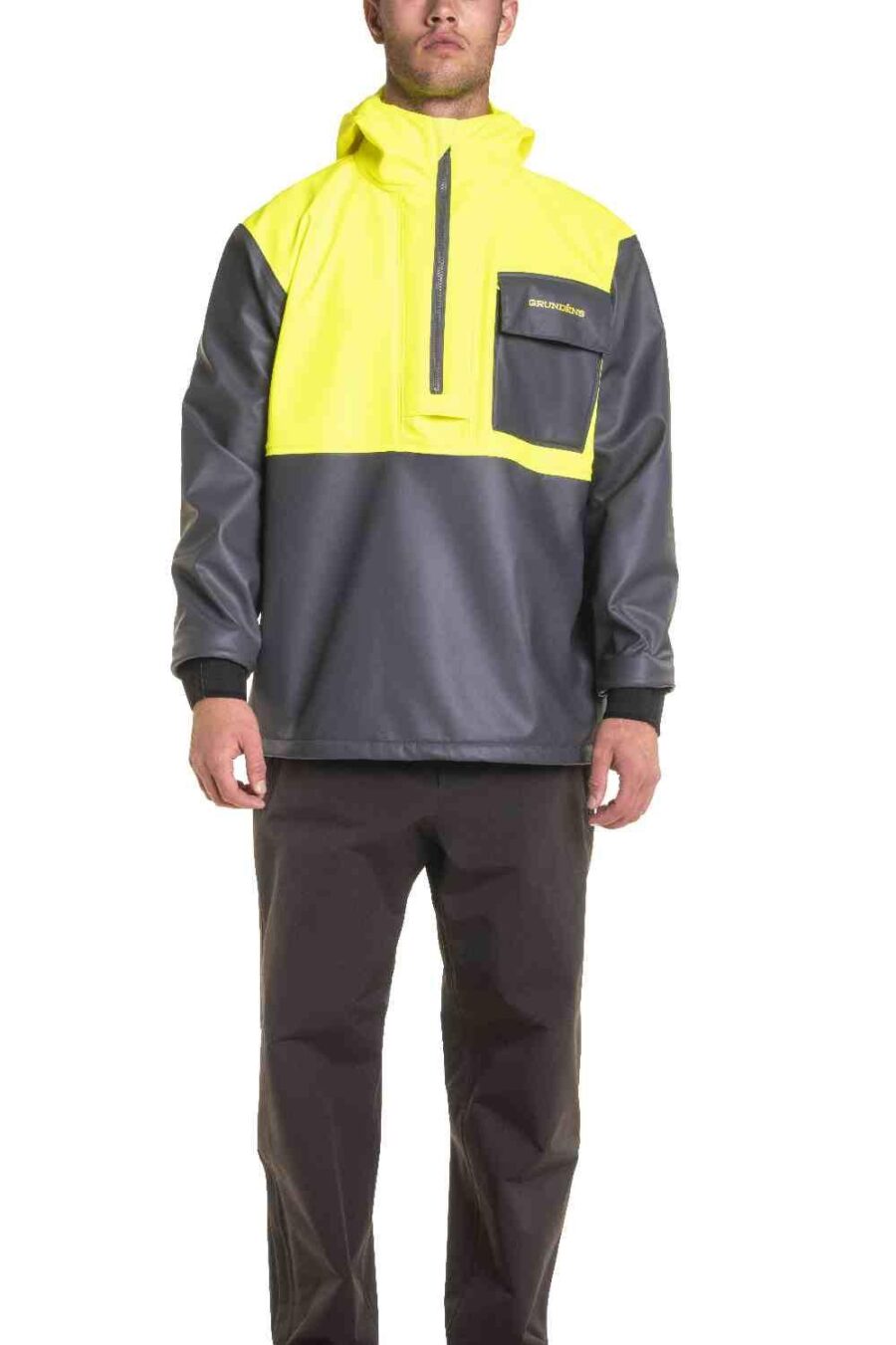 Grundens Neptune Thermo Smock - Yellow/Black - Image 4